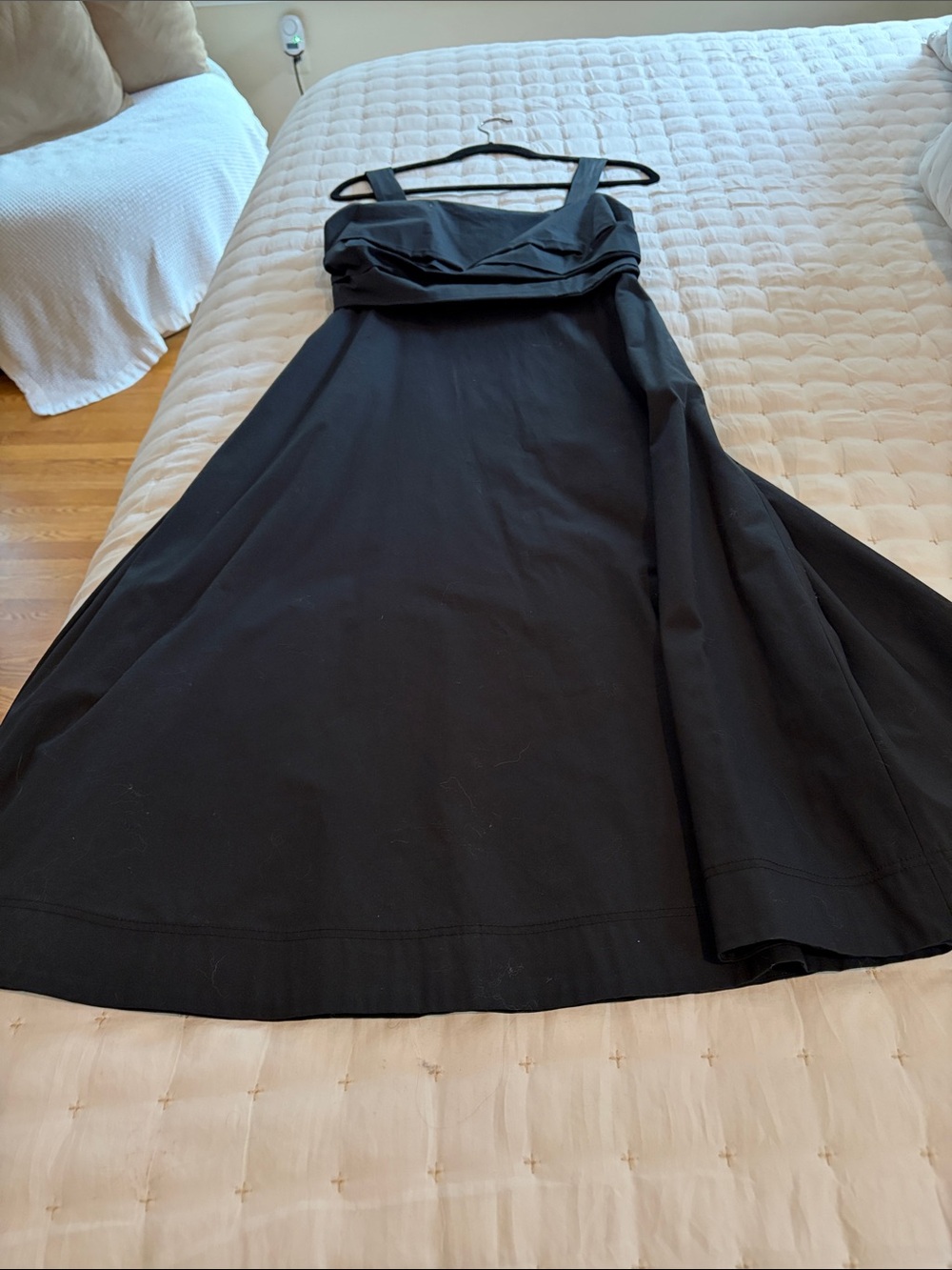 Veronica Beard Black Sleeveless A-Line Dress